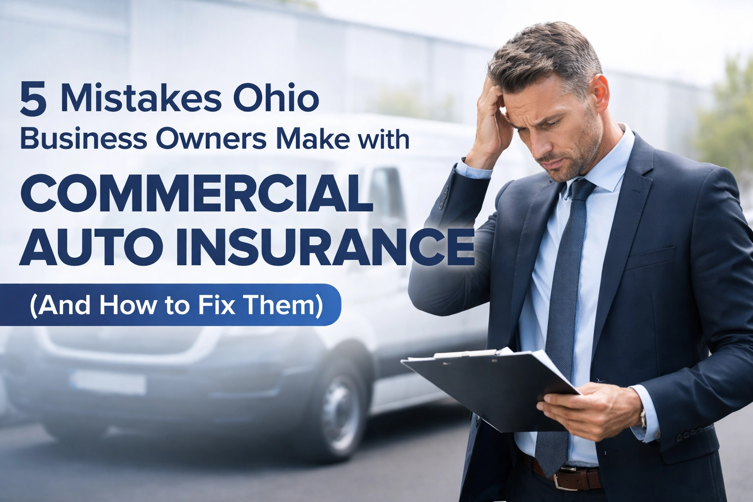 Image for 5 Mistakes Ohio Business Owners Make with Commercial Auto Insurance (And How to Fix Them)